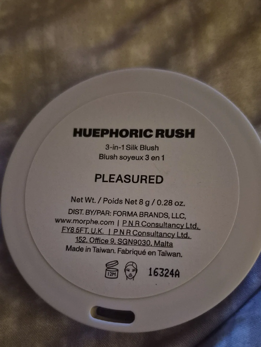 Morphe 3-in-1 Silk Blush —Huephoric Rush 